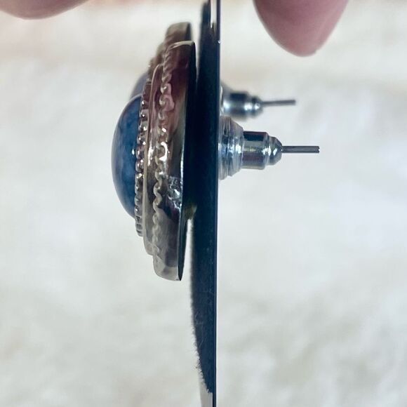 Avon Vintage 1987 Tropical Beauty Post Back Earrings Costume Jewelry - Picture 3 of 5